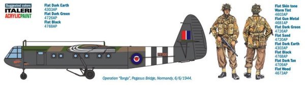 AS.51 HORSA Mk.I with BRITISH PARATROOPS
