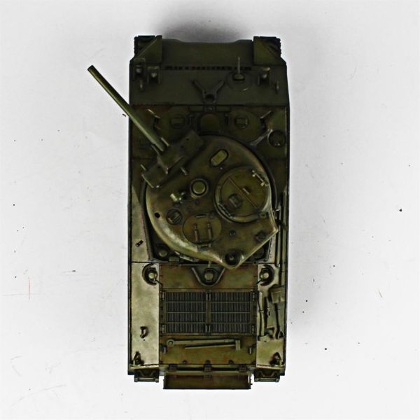 QD277 1/35 Ölçek, M4 Sherman, Tamiya, Sergilemeye Hazır Plastik Tank Maketi