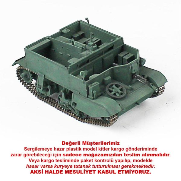 QD278 1/35 Ölçek, British Carrier, Tamiya, Sergilemeye Hazır Plastik Tank Maketi