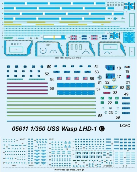 1/350 USS Wasp LHD-1