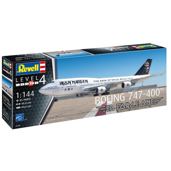 IRON MAIDEN ED FORCE ONE BOEING 747-400