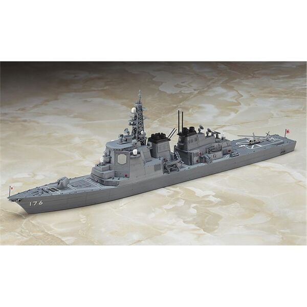 Hasegawa 030 49030 1/700 Ölçek, J.M.S.D.F. DDG Chokai (Waterline Serisi) Savaş Gemisi, Plastik Model Kiti