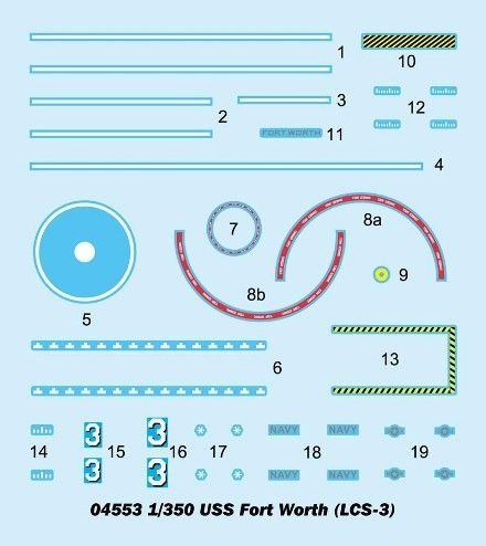 1/350 USS Fort Worth (LCS-3)
