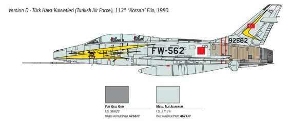 F-100F SUPER SABRE