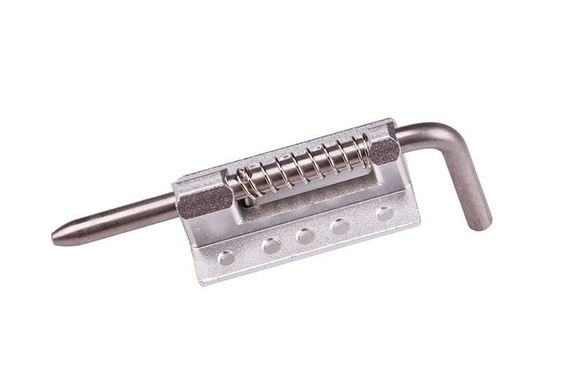 Metal Kanopi Kilidi (L26×W16×H8mm) Yaylı kapak Kilidi (Pin uzunluğu 15mm)