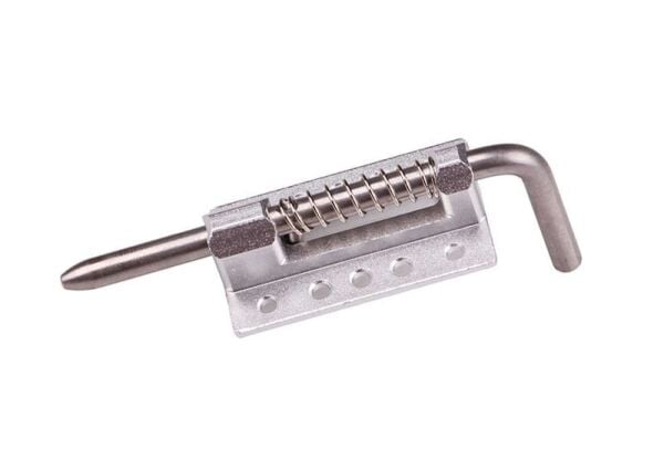 Metal Kanopi Kilidi (L26×W16×H8mm) Yaylı kapak Kilidi (Pin uzunluğu 15mm)