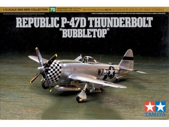 1/72 P-47D Thunderbolt Bubbletop