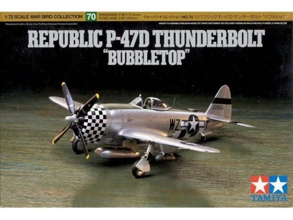 1/72 P-47D Thunderbolt Bubbletop