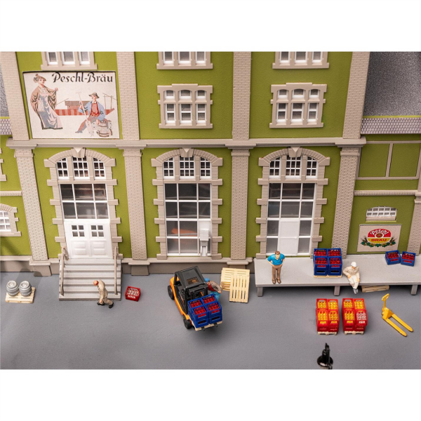 Faller 190081 1/87 Ölçek, Peschl Bira Fabrikası, Plastik Model Kiti