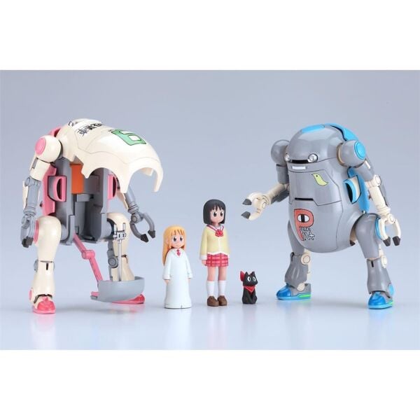 Hasegawa 64796 1/35 Ölçek, MechatroWeGo Warm & Cool (Shinonome Laboratory Ver.) with Bonus Item Seal, Creator Works Serisi Plas
