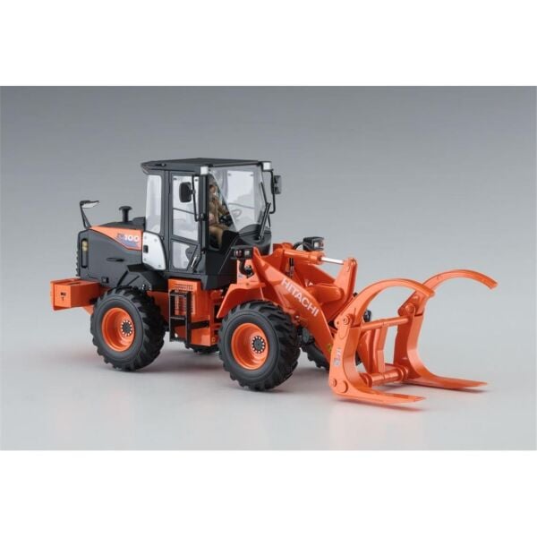 Hasegawa 66105 1/35 Ölçek, Hitachi Kütük Taşıma Aparatlı Tekerlekli Loder ZW100-6, Plastik Model Kiti