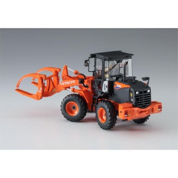 Hasegawa 66105 1/35 Ölçek, Hitachi Kütük Taşıma Aparatlı Tekerlekli Loder ZW100-6, Plastik Model Kiti