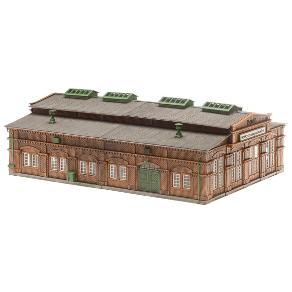 Faller 191823 1/87 Ölçek, Dresten Tramway Garajı, Plastik model Kiti