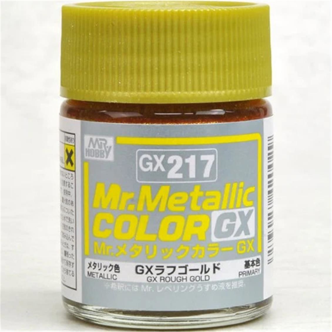 Mr.Hobby GX-217 18 ml. Metallic Rough Gold, Mr.color Serisi Model Boyası