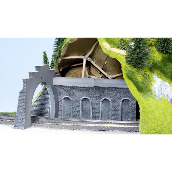Noch 58030 1/87 Ölçek, Tünel İç Duvar Kaplamaları, Düz Tip, Diorama Malzemesi