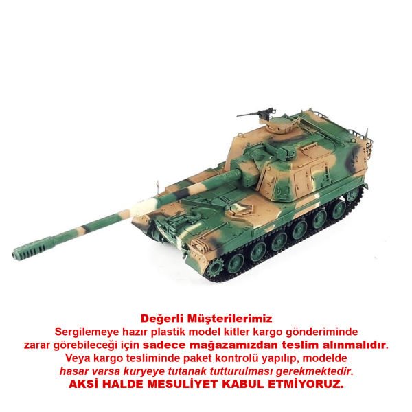 QD279 1/35 Ölçek, Fırtına, Sergilemeye Hazır Plastik Tank Maketi