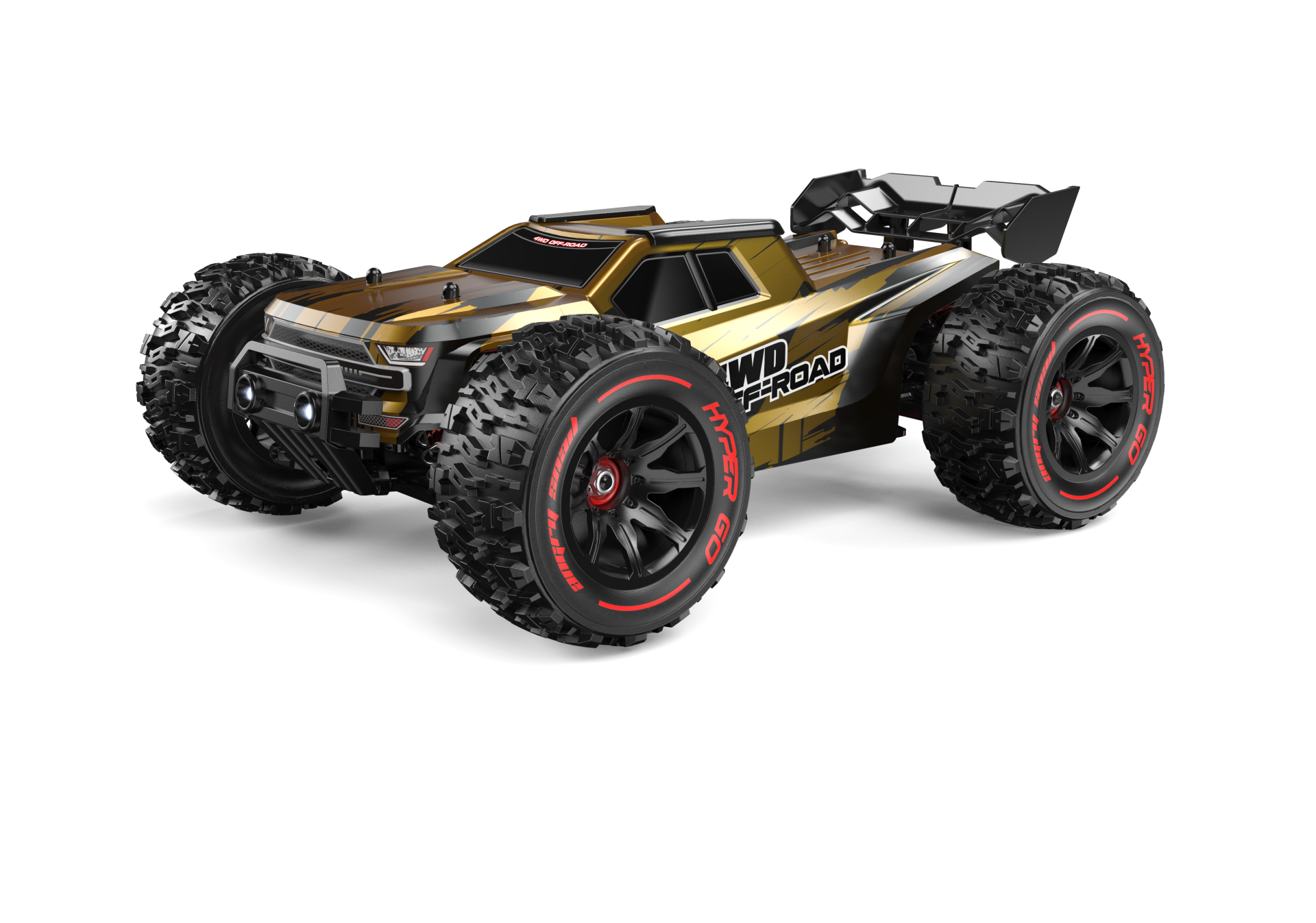MJX 1/14 Hyper GO 14210 4x4 Fırçasız (Brushless) Motor ve Escli, Su Geçirmez (Waterproof) 2.4 Ghz. Uzaktan Kumandalı Arazi Aracı