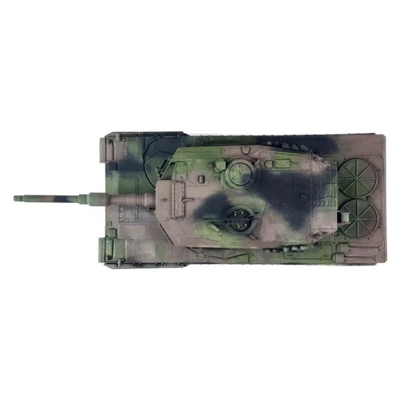 QD281 1/35 Ölçek, Leopard, Sergilemeye Hazır Plastik Tank Maketi
