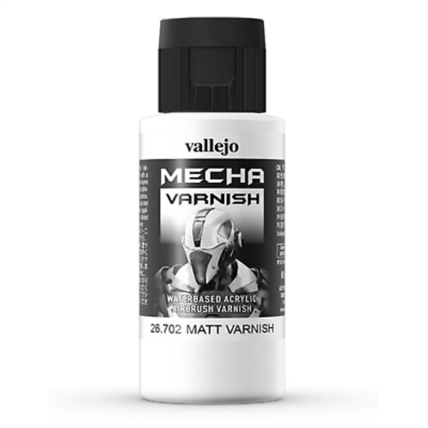 Vallejo 26702 60 ml. Mat Vernik, Mecha Serisi Model Boyası
