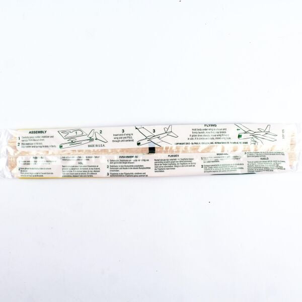 Guillow's 30 Jetfire, 30 cm. Planör, Balsa, Serbest Uçuş Modeli