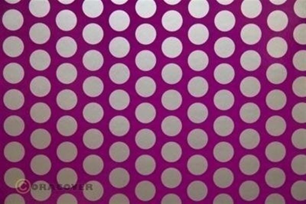 Oracover 41-015-091-002 Fun 1 - Fluoresant VIolet-Sılver-2
