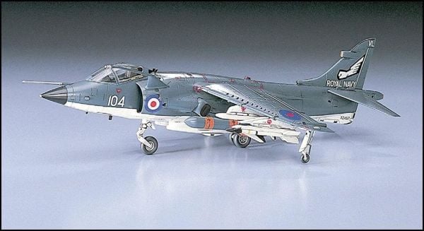 Hasegawa B5 235 1/72 Ölçek, Sea Harrier FRS Mk.1, Savaş Uçağı, Plastik Model kiti