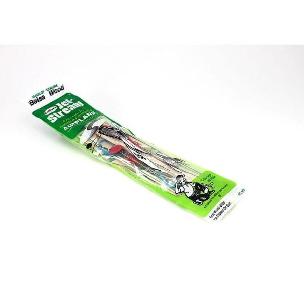 Guillow's 55 Jetstream, 35 cm. Lastik Motorlu ve İniş Takımlı, Balsa, Serbest Uçuş Modeli