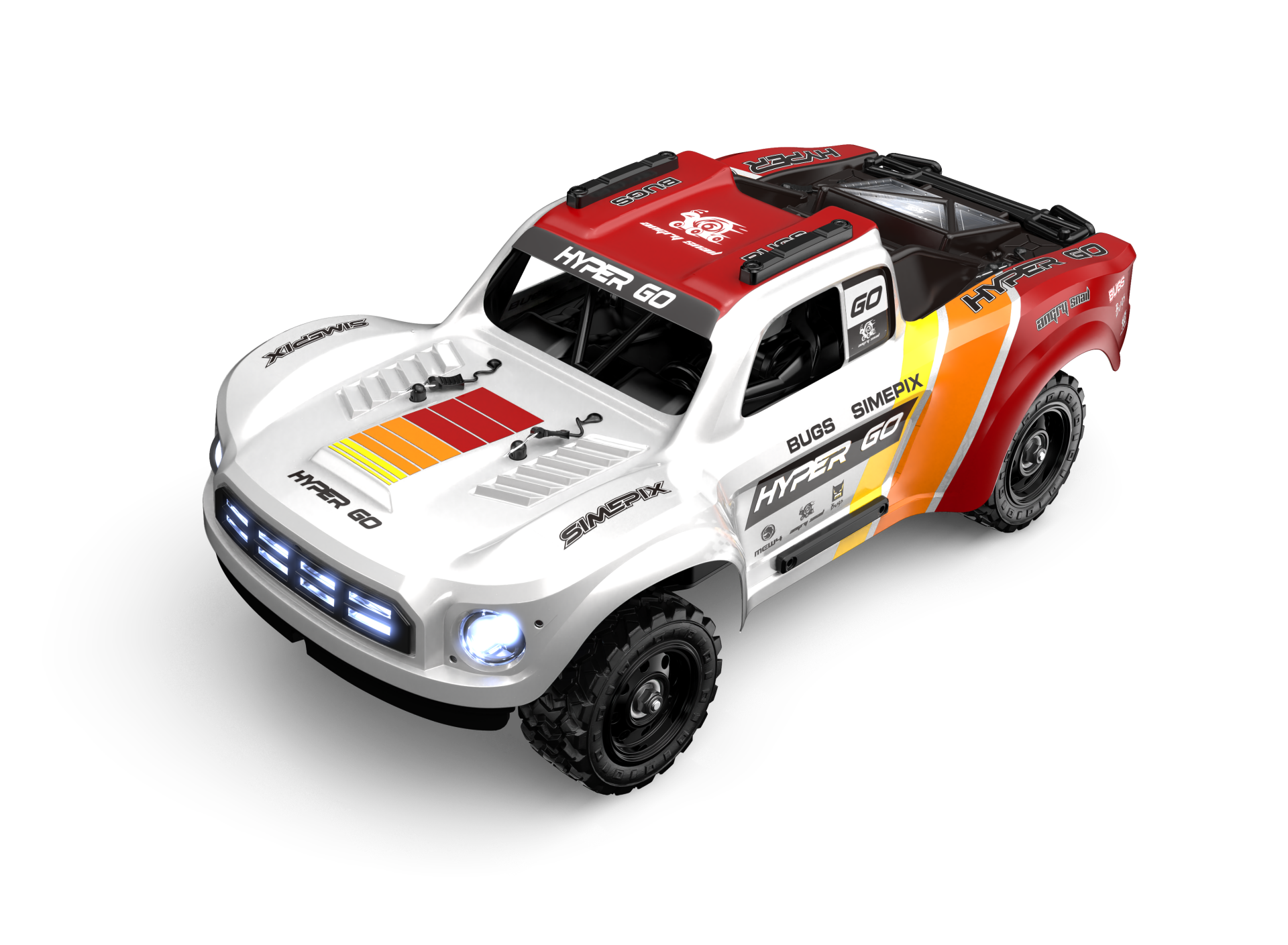 MJX 1/14 Hyper GO 14211 4x4 Fırçasız (Brushless) Motor ve Escli, 2.4 Ghz. Uzaktan Kumandalı Arazi Aracı