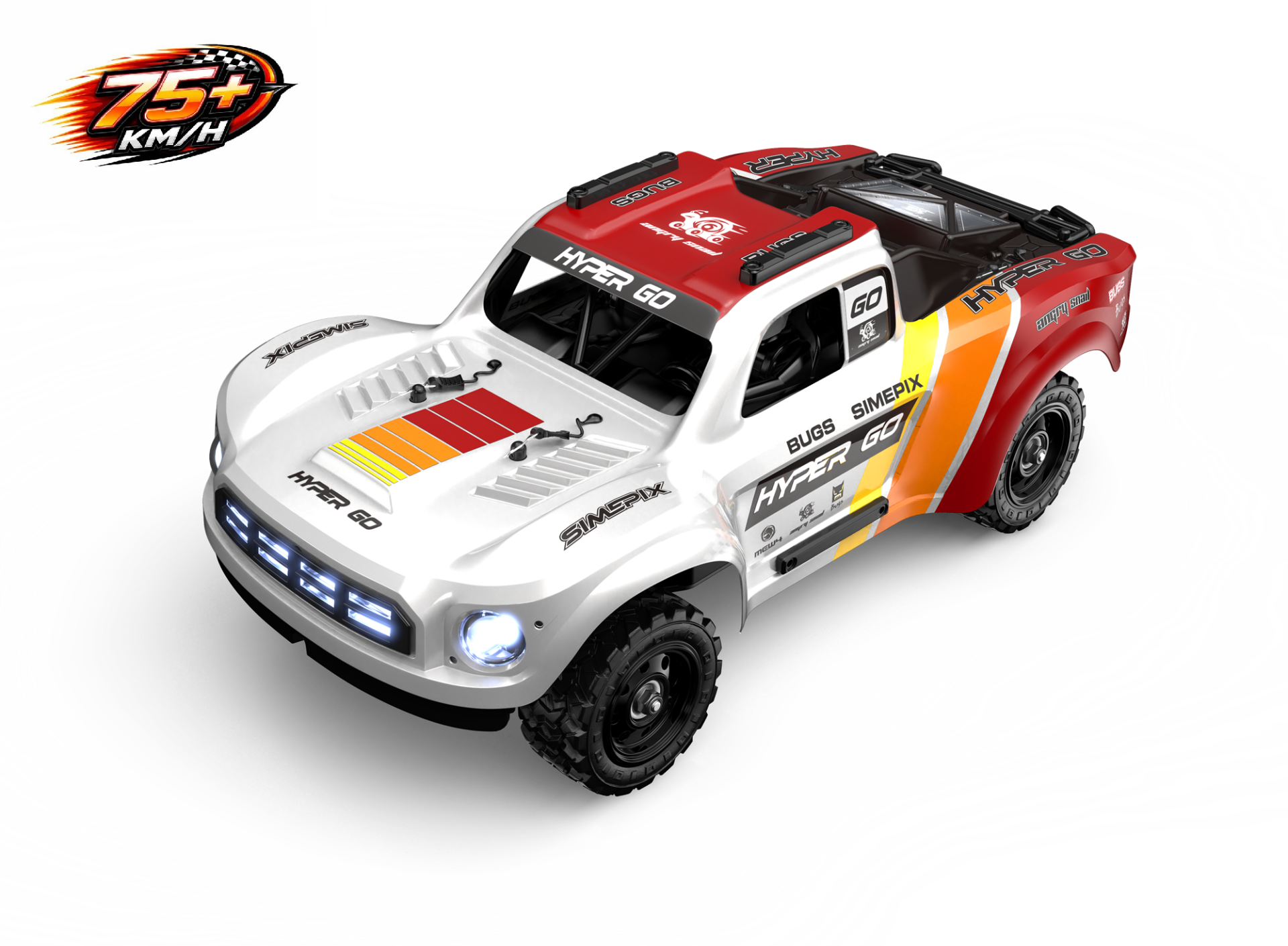 MJX 1/14 Hyper GO 14211 4x4 Fırçasız (Brushless) Motor ve Escli, 2.4 Ghz. Uzaktan Kumandalı Arazi Aracı Normal Paket