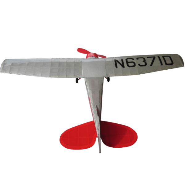 Guillow's 302 1/18 Ölçek, Cessna 170, 60cm, Laser Kesim, Balsa, Serbest Uçuş Model Kiti