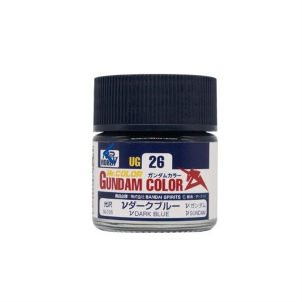Mr.Hobby UG-26 10 ml. Dark Blue, Gundam Color Serisi Model Boyası