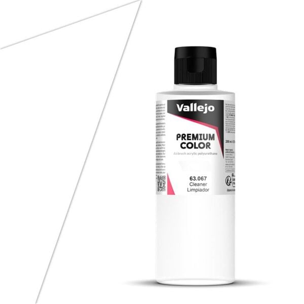 Vallejo 63067  200 ml. Airbrush Cleaner, Premium RC Color Serisi Model Boyası