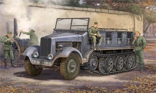 1/35 German Sd.Kfz.6 Halbkettenzugmaschine Pioneerausführung