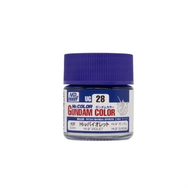 Mr.Hobby UG-28 10 ml. Hi-Violet, Gundam Color Serisi Model Boyası