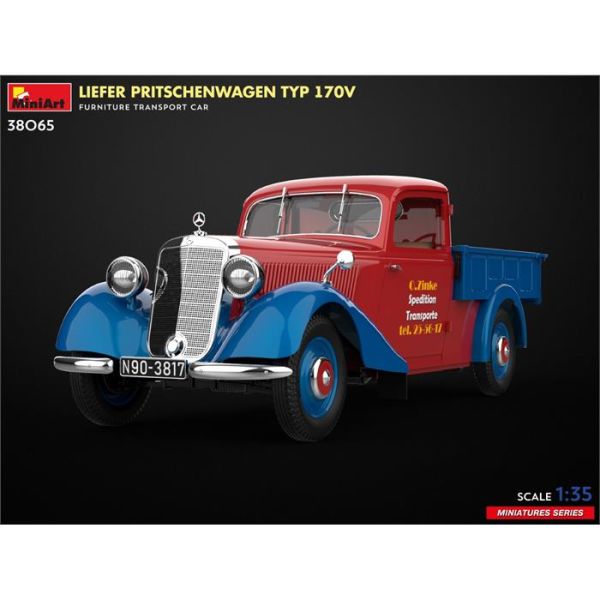 MiniArt Liefer Pritschenwagen Tip 170V Mobilya Nakliye Aracı