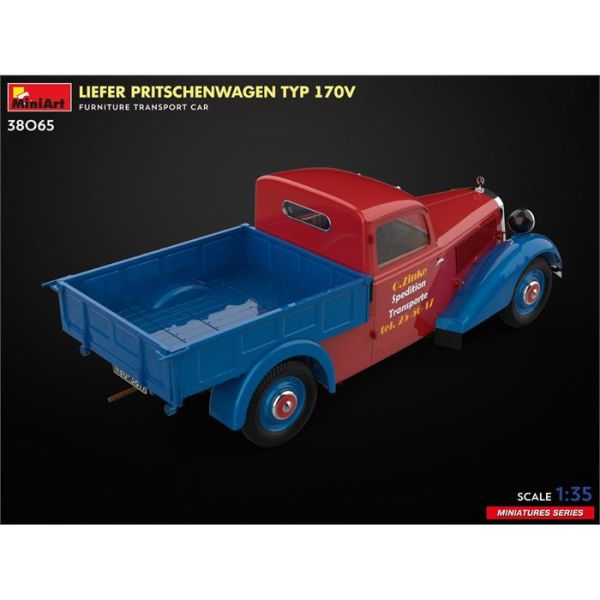 MiniArt Liefer Pritschenwagen Tip 170V Mobilya Nakliye Aracı