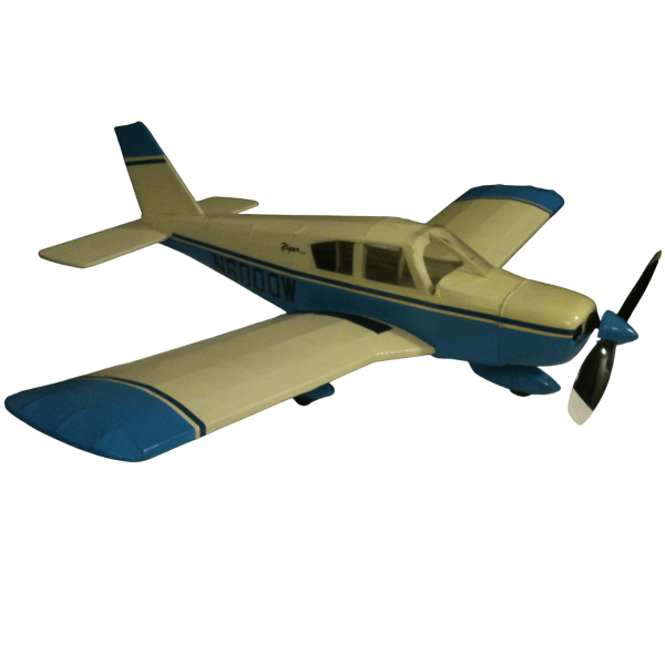 Guillow's 307 1/20 Ölçek, Cherokee, 50cm, Laser Kesim, Balsa, Serbest Uçuş Model Kiti