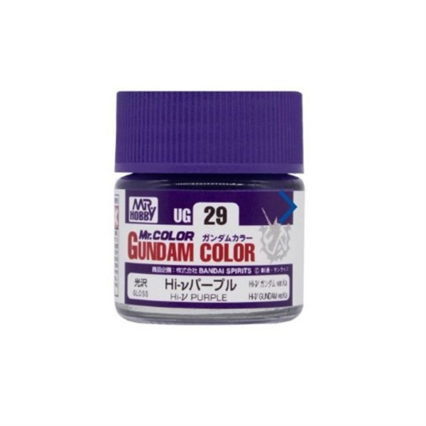Mr.Hobby UG-29 10 ml. Hi-Purple, Gundam Color Serisi Model Boyası