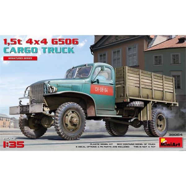 MiniArt 1,5 t. 4x4 G506 Kasalı Kamyon