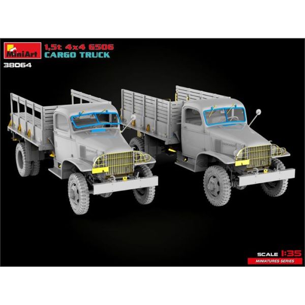 MiniArt 1,5 t. 4x4 G506 Kasalı Kamyon