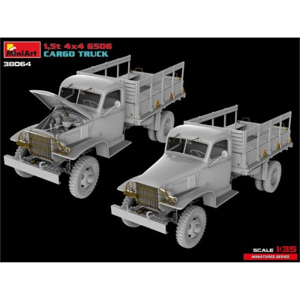 MiniArt 1,5 t. 4x4 G506 Kasalı Kamyon