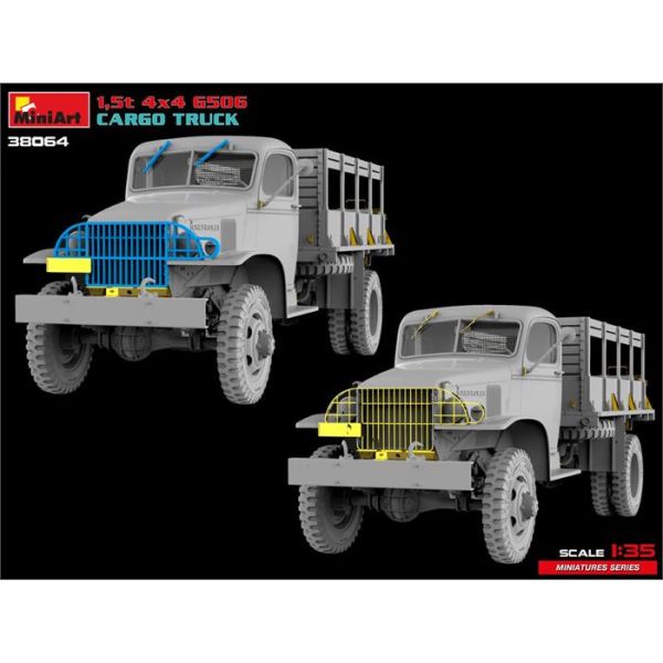 MiniArt 1,5 t. 4x4 G506 Kasalı Kamyon