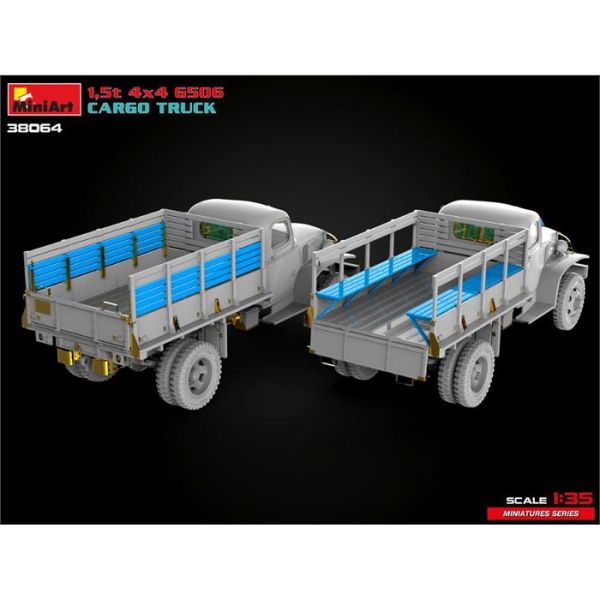 MiniArt 1,5 t. 4x4 G506 Kasalı Kamyon