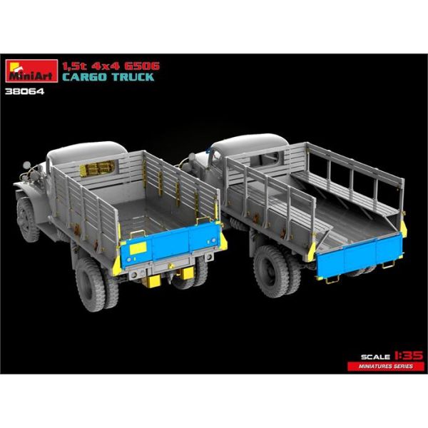 MiniArt 1,5 t. 4x4 G506 Kasalı Kamyon