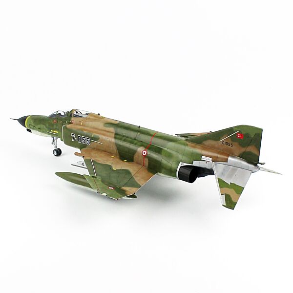 QD196 1/48 Ölçek, F-4E 172. Filo (TİSEO), Sea Camo Kamuflaj , Sergilemeye Hazır Model Uçak