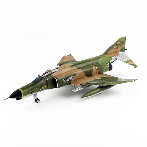 QD196 1/48 Ölçek, F-4E 172. Filo (TİSEO), Sea Camo Kamuflaj , Sergilemeye Hazır Model Uçak