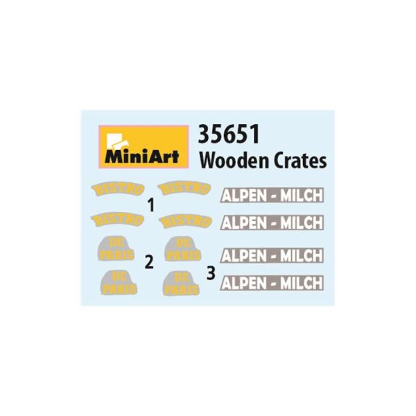 MiniArt Ahşap Sandıklar