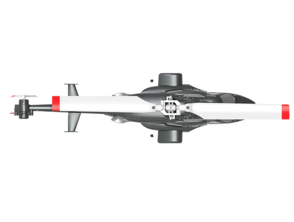 RC ERA A61 Airwolf Optical Flow RC Helicopter - RTF Siyah