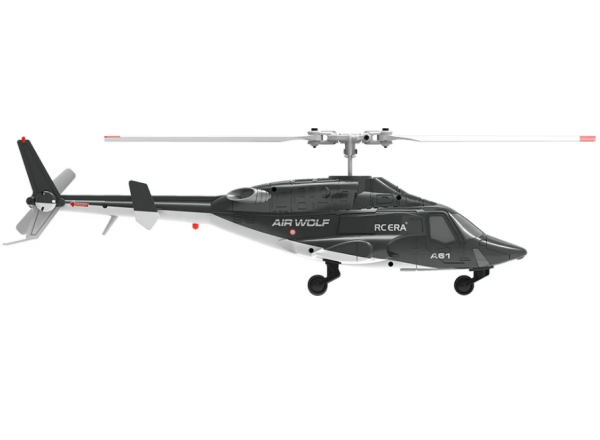 RC ERA A61 Airwolf Optical Flow RC Helicopter - RTF Siyah