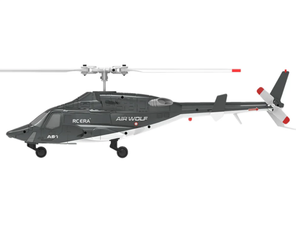 RC ERA A61 Airwolf Optical Flow RC Helicopter - RTF Siyah